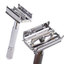 Classic Double Edge Safety Razor with 1 Razor Blades, Mirror & Travel Case PY6 J4U66