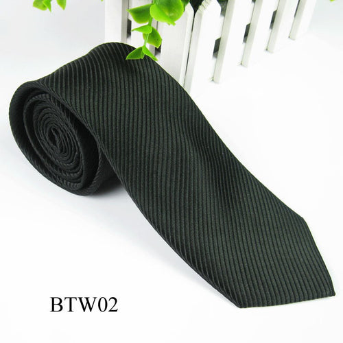 Classic Striped Jacquard Woven Silk Men's Tie Necktie Wedding Party Multi-Colors  J4U66