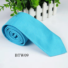Classic Striped Jacquard Woven Silk Men's Tie Necktie Wedding Party Multi-Colors  J4U66