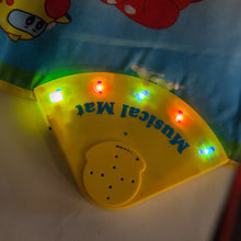 colorful musical play mats baby toys learning mat flash music carpet rug with music sound educational kids toys 100  cm J4U66