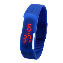 Colorful Silicone Wrist strap kids watches for women children hours digital bracelet sports LED Wristwatch J4U66