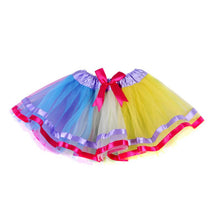 Colors Kid Girls Tutu Party Ballet Dance Wear Skirt Pettiskirt Costume J4U66