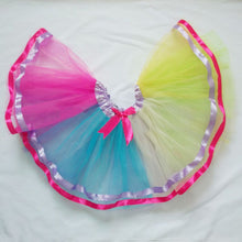 Colors Kid Girls Tutu Party Ballet Dance Wear Skirt Pettiskirt Costume J4U66