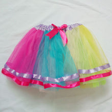 Colors Kid Girls Tutu Party Ballet Dance Wear Skirt Pettiskirt Costume J4U66