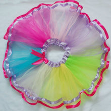 Colors Kid Girls Tutu Party Ballet Dance Wear Skirt Pettiskirt Costume J4U66