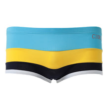 comfortable men boxer shorts u convex pouch panties sexy striped elastic waist breathable mans underwear underpants J4U66
