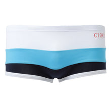 comfortable men boxer shorts u convex pouch panties sexy striped elastic waist breathable mans underwear underpants J4U66