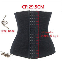 corset classic 3 hooks latex rubber waist trainercincher underbust shapewear J4U66