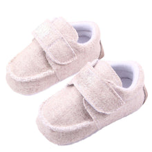 Cozy Toddler Baby Linen Crib Shoes Kid Boy Girl Non-Slip Loafers Shoes 0-12M PY5 J4U66