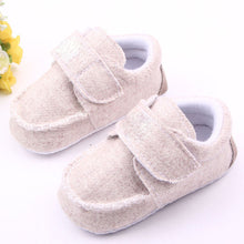 cozy baby linen crib shoes kid boy girl non slip loafers shoes 0 12m J4U66
