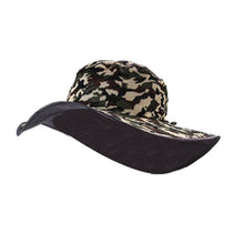 Creative Both Sides Using Two-tone Sunscreen Hat Large Brim Camouflage Bucket Hat Fishing Hat Tops Hats ing J4U66