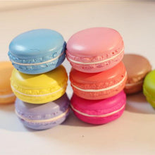 Creative macarons keychain keyring charm women handbag bag key chain ring holder Gift J4U66