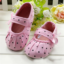 cute baby girls boy first walkers shoes boots multi color dot bow childrens shoes soft sole warm shoe J4U66