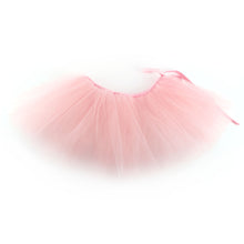 Cute Baby Girls Tulle Party Ballet Dance skirt Pure Colors Short Cake Skirt 2-7Y J4U66