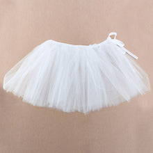 Cute Baby Girls Tulle Party Ballet Dance skirt Pure Colors Short Cake Skirt 2-7Y J4U66