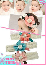Cute Baby Infant Girl's Headband Flower Bow Hairband Clothing Cute Hair Accessories  J4U66