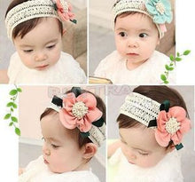 Cute Baby Infant Girl's Headband Flower Bow Hairband Clothing Cute Hair Accessories  J4U66
