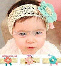 Cute Baby Infant Girl's Headband Flower Bow Hairband Clothing Cute Hair Accessories  J4U66