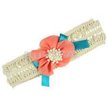 Cute Baby Infant Girl's Headband Flower Bow Hairband Clothing Cute Hair Accessories  J4U66
