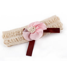cute baby kids girls hair bands headbands bowknot flower hairclips ribbon headdress hair wear J4U66