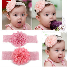 Cute Baby Kids Girls Headbands Hair Bands Bowknot Flower Clips Ribbon Headdress Hair Wear J4U66