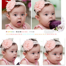 Cute Baby Kids Girls Headbands Hair Bands Bowknot Flower Clips Ribbon Headdress Hair Wear J4U66
