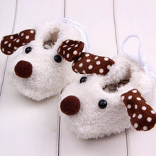 Cute Cartoon Animal born Baby Anti-slip Slipper Fleece Shoes Socks Boots Prewalk Soft Bottom First Walkers Shoes J4U66