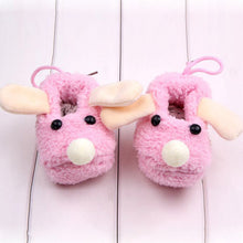 Cute Cartoon Animal born Baby Anti-slip Slipper Fleece Shoes Socks Boots Prewalk Soft Bottom First Walkers Shoes J4U66