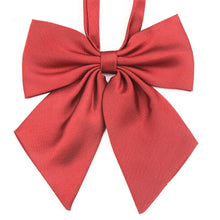 Cute Crown Collar Flower Adjustable Bow Tie Students Plaid Japanese Uniform Bow TieWomen's Butterflies Neck Tie Cravat J4U66