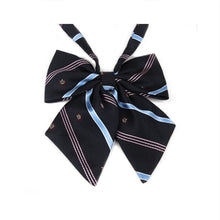Cute Crown Collar Flower Adjustable Bow Tie Students Plaid Japanese Uniform Bow TieWomen's Butterflies Neck Tie Cravat J4U66
