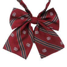 Cute Crown Collar Flower Adjustable Bow Tie Students Plaid Japanese Uniform Bow TieWomen's Butterflies Neck Tie Cravat J4U66