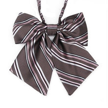 Cute Crown Collar Flower Adjustable Bow Tie Students Plaid Japanese Uniform Bow TieWomen's Butterflies Neck Tie Cravat J4U66