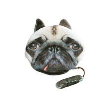 cute women coin purse animal head print zipperclosure cute mini wallet small cartoon clutch bag J4U66