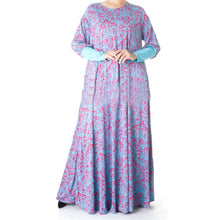 Cute Kaftan Jilbab Women's Casual Islamic Abaya Muslim Maxi Long Sleeve Dress PY3 J4U66