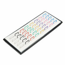 Cute Kawaii Earrings Heart Shape Clip Earrings Without Piercing For Women Girls 1Pack/40pcs Women Clip Earrings J4U66