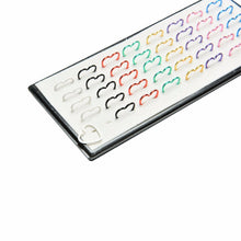 Cute Kawaii Earrings Heart Shape Clip Earrings Without Piercing For Women Girls 1Pack/40pcs Women Clip Earrings J4U66