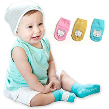 Cute Kids Animal Infant Baby Fox Printed Cotton Knee Socks Anti-slip Stockings 0-4Y Y2 J4U66
