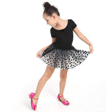 Cute Kids Baby Girl Ballet Dance Dress Child Girl Short Sleeve Tutu Dress Skirts J4U66