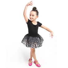 Cute Kids Baby Girl Ballet Dance Dress Child Girl Short Sleeve Tutu Dress Skirts J4U66