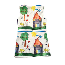 Cute Kids Toddler Girls Print Princess Dress Child Sleeveless Clothes Dresses J4U66