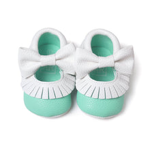 Cute Baby Girls Soft Soled PU Leather Shoes Toddler Infant Moccasin 0-18Months First WalkersJFY66