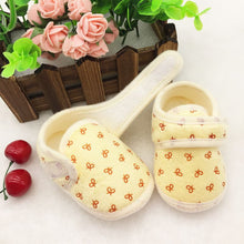 Cute Newborn Infants Kids Baby Shoes Boys Girls Cozy Cotton Soft Soled Crib Shoes First Walkers J4U66