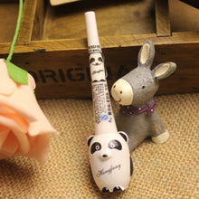 cute panda waterproof makeup cosmetic black liquid smooth eye liner eyeliner pen J4U66