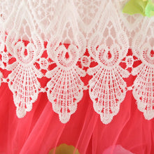 cute princess baby girls sleeveless floral tutu tulle cotton dress for 0~4 years J4U66