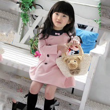 Cute Toddler Baby Girls Kids Dress Top Long Sleeve 2-7 Year Party One Piece Dresses J4U66