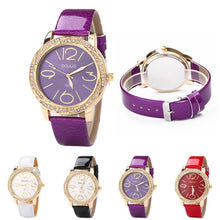 Fashion Women Dress Watch Bracelet Crystal Stainless Steel Analog Quartz Wrist Watches Ladies Watch Cartoon reloj mujer J4U66