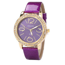 Fashion Women Dress Watch Bracelet Crystal Stainless Steel Analog Quartz Wrist Watches Ladies Watch Cartoon reloj mujer J4U66