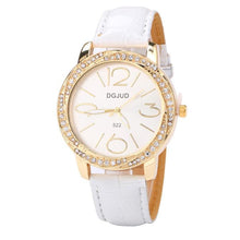 Fashion Women Dress Watch Bracelet Crystal Stainless Steel Analog Quartz Wrist Watches Ladies Watch Cartoon reloj mujer J4U66