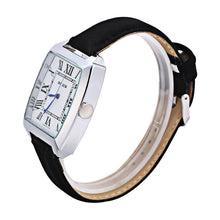 Relogio Feminino Quartz Watch Peugeot Women's Roman Numeral Dial with Interchangeable Leather Bands Watch Gift Set J4U66