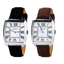 Relogio Feminino Quartz Watch Peugeot Women's Roman Numeral Dial with Interchangeable Leather Bands Watch Gift Set J4U66